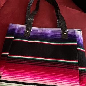 Custom Purple Sarape Purse